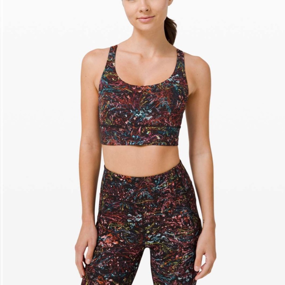 Set of Lululemon Align 25” Leggings and Energy Bra Long Line matching NWOT